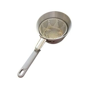 Bakers & Chefs 5.5 Qt. Professional Saucepan W/Handle Cover Deepfryer/strainer
